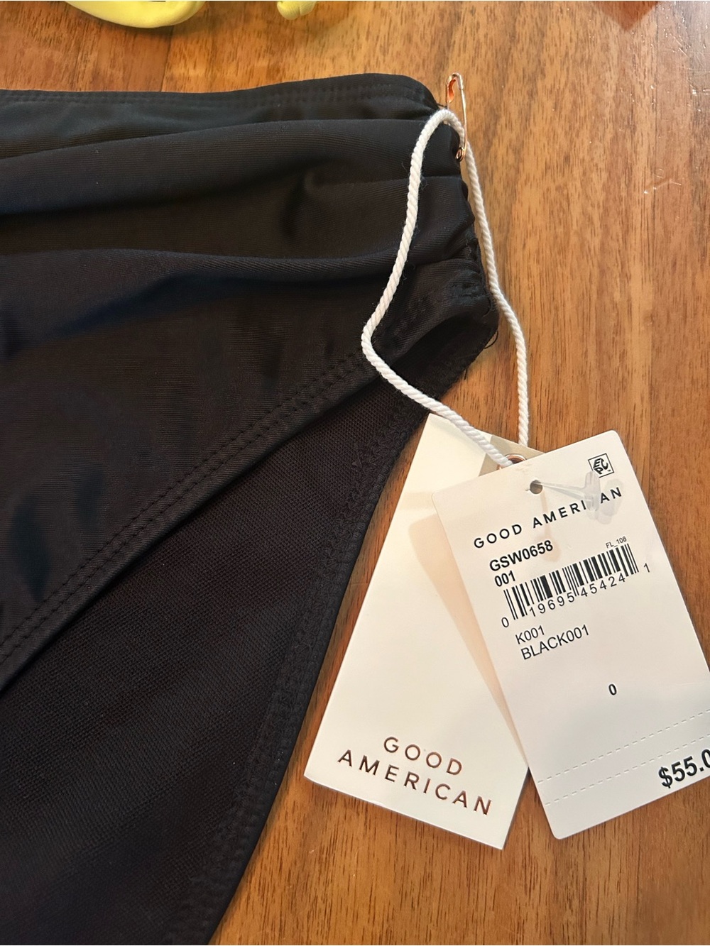Good American Black High-Waist Bikini Bottoms. Wild Fable Brand Top. - Picture 2 of 6